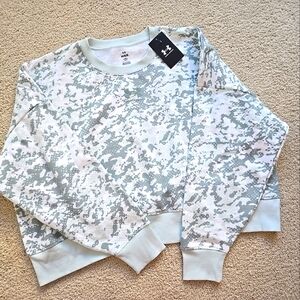 Under Armour Women's Rival Fleece Camo Crew Sweatshirt